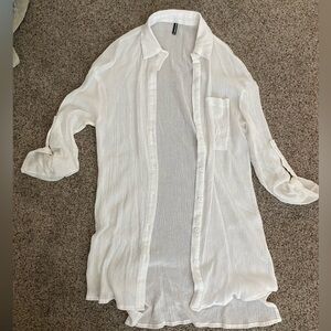 White pretty little thing blouse